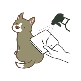 ニオイで困ったらイラスト
