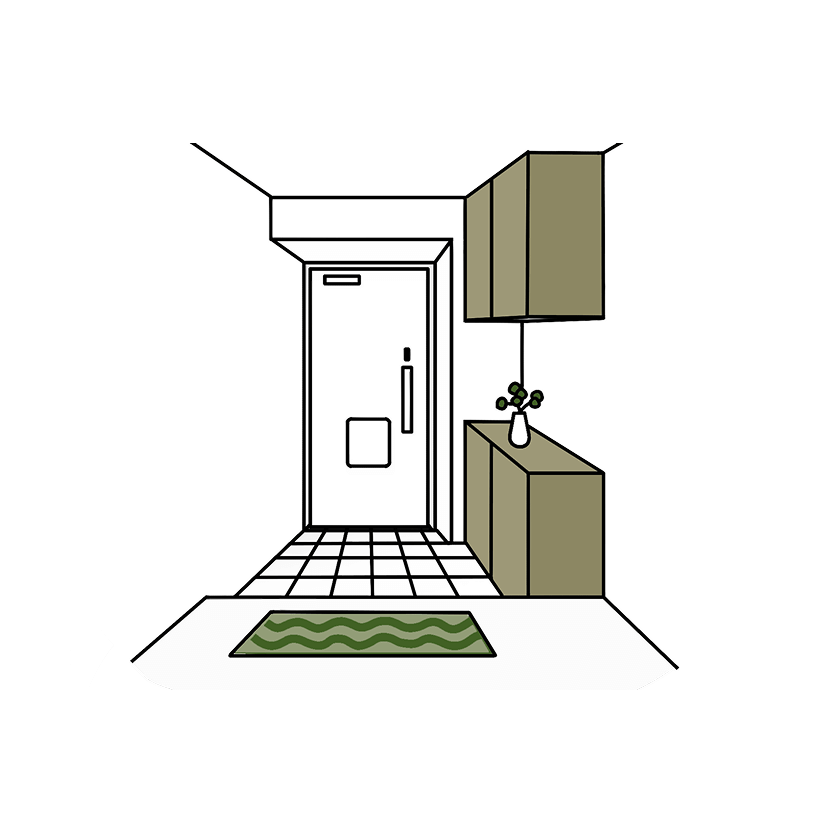 ニオイで困ったらイラスト