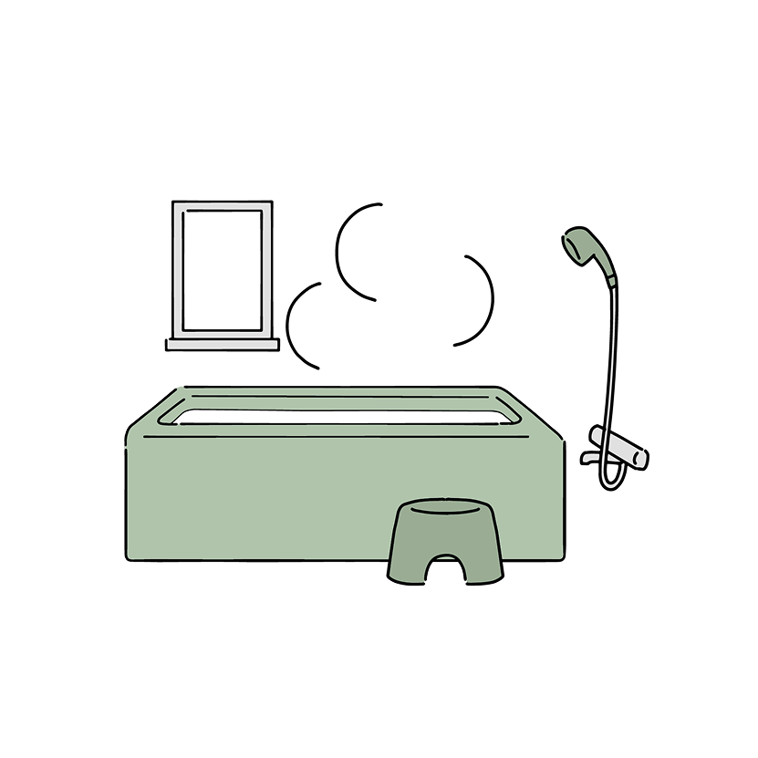 ニオイで困ったらイラスト