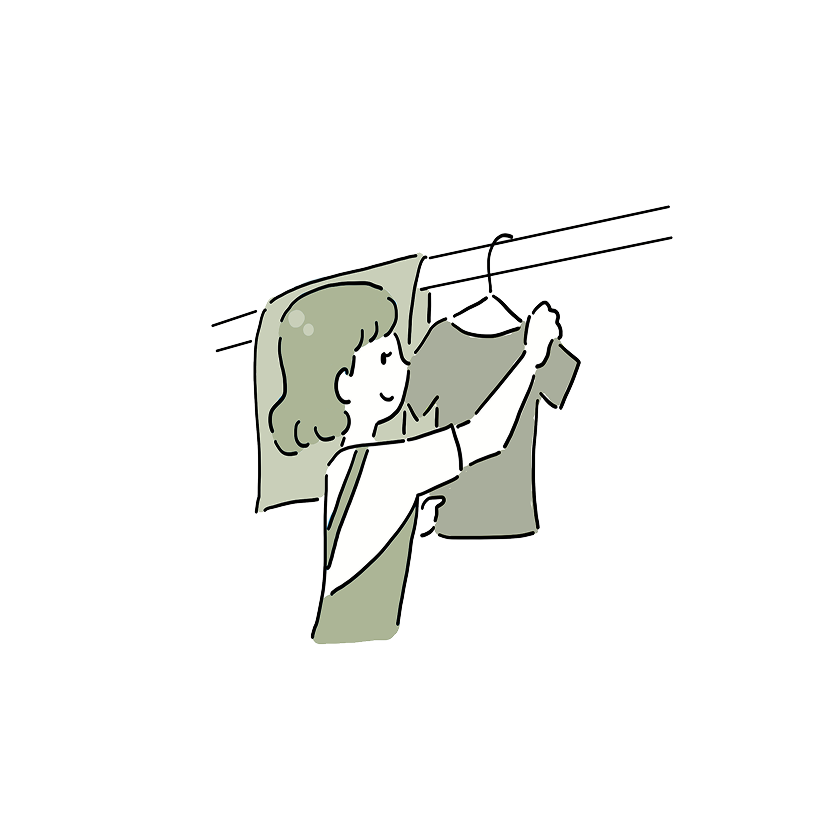 ニオイで困ったらイラスト