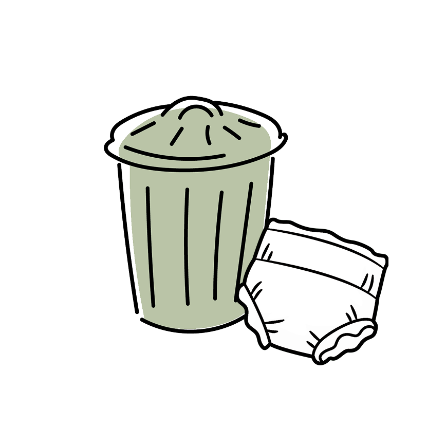 ニオイで困ったらイラスト